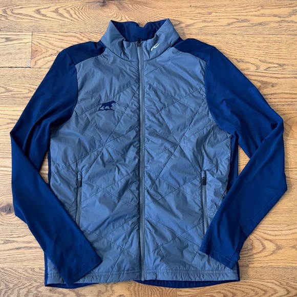 LIKE NEW KJUS Men's Retention Jacket in Steel Grey/Atlanta Blue (Size 48/S) - Picture 3 of 11